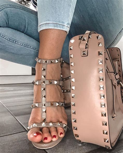 valentino shoes dupes|valentino rockstud sandals outfit.